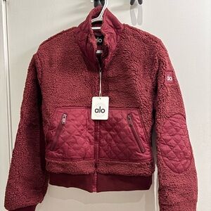 ALO Edge Sherpa Jacket NWT (returned)